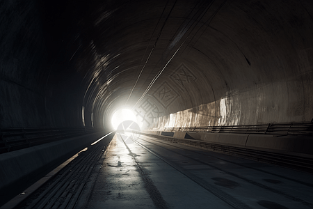 公路隧道施工现场图片