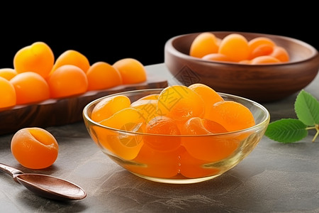 杏子甜品图片