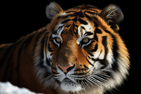 老虎的肖像图片