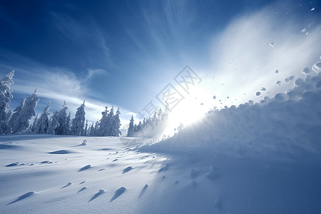 滑雪场图片