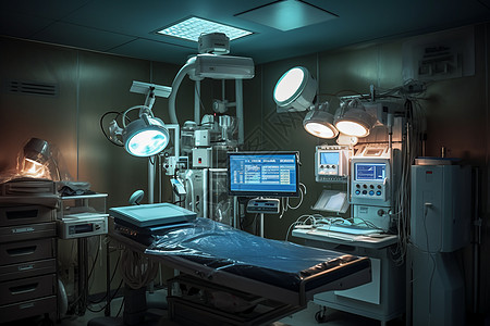 手术室的各种仪器图片