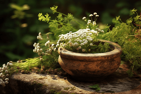 野生的草药植物图片