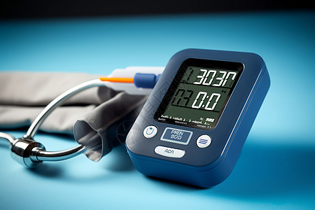 用于测量脉搏和血压的设备背景图片