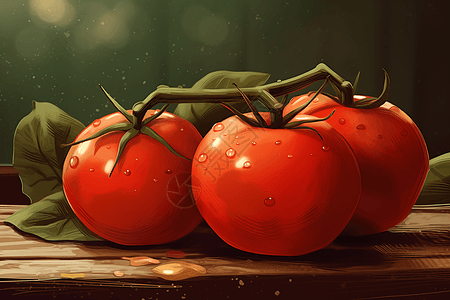 美味的西红柿图片