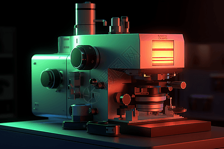实验室光发射光谱仪概念图图片