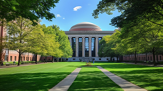 最美学府麻省理工学院设计高清图片