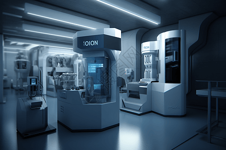 实验室离子铣削系统3D概念图图片