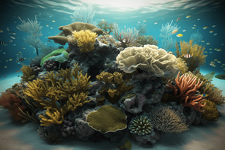 海底美丽生物图片