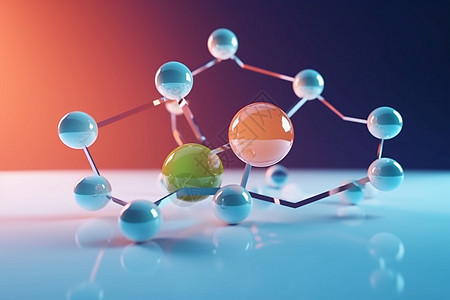 化学细胞分子模型图片