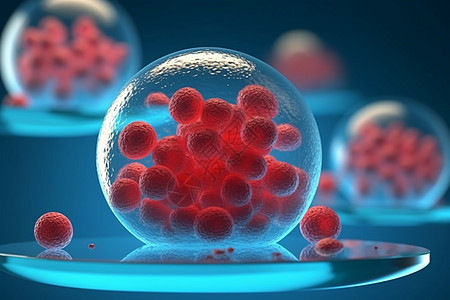 人类动物卵细胞背景图片