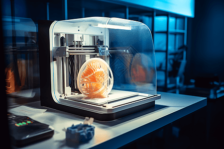 科技感3D生物打印图片