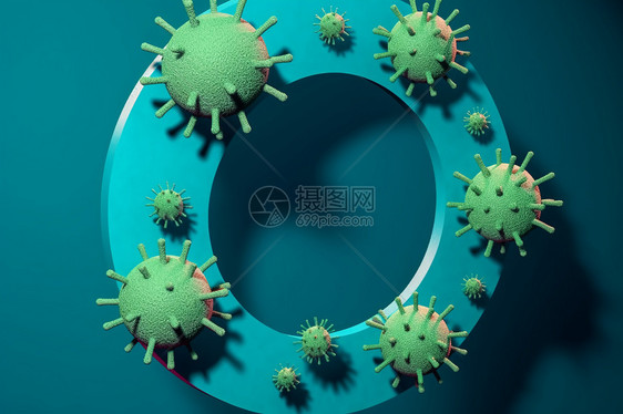病毒细菌图片