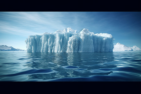 冰山景观图片