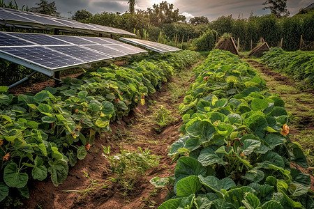 太阳能农业图片