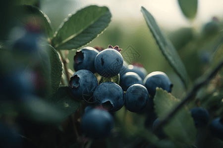 蓝莓果园图片