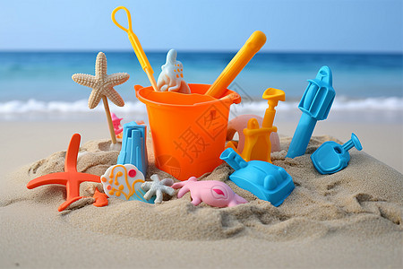 儿童沙滩塑料玩具图片图片