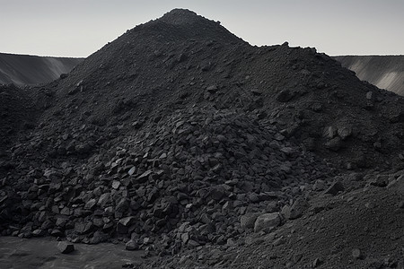 煤矿积煤图片