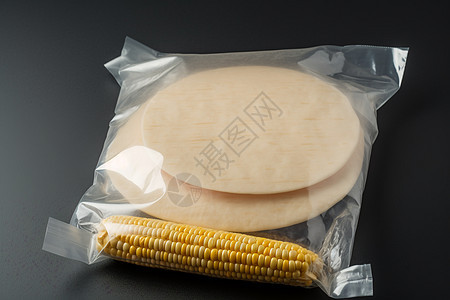 新鲜玉米饼图片