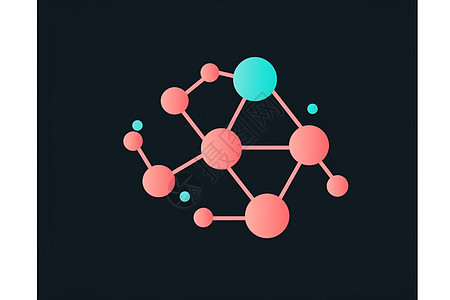 科研分子图图片