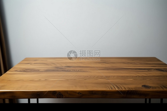 纹理棕色木桌图片