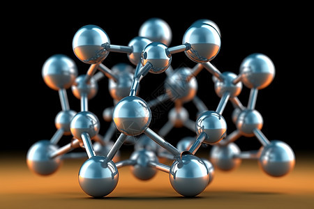 铬分子结构模型图片