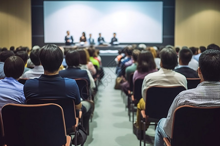 发布会演讲会议厅研讨会背景