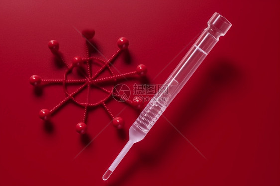 冠状病毒概念医疗注射器图片