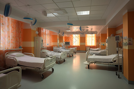 医院儿童病房图片