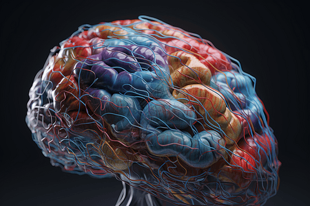 神经治疗的大脑模型图片