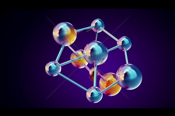 三维分子模型图片