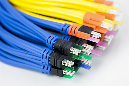 互联网光纤电缆接口图片