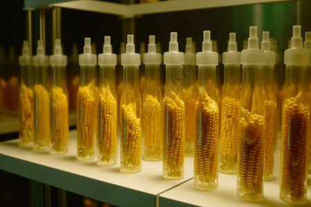 玉米棒作物抗病实验设计图片