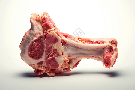 鲜切羊肉肉骨头背景