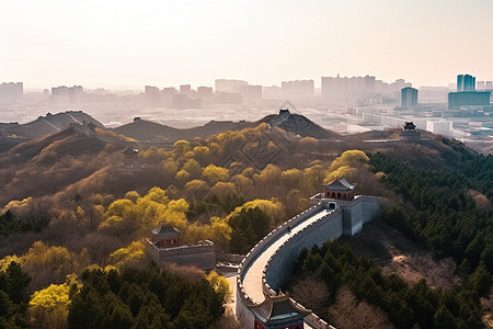 美丽的城墙建筑图片