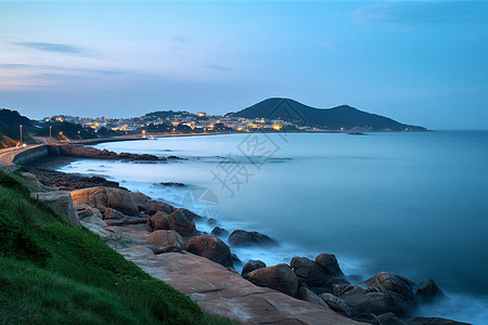 海岸线风景图图片