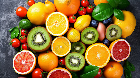 果蔬图片新鲜美味的水果背景