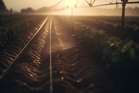 高效节能农场高效灌溉技术背景