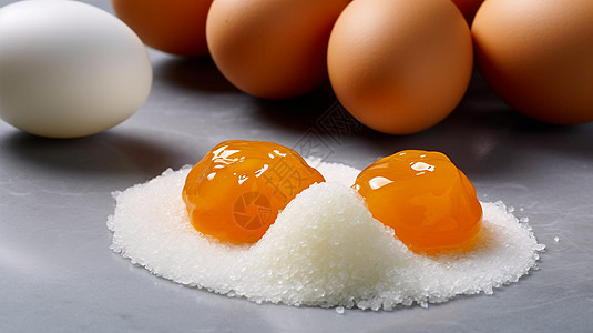 盐焗鸡蛋黄图片