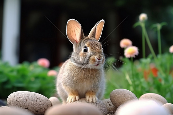 可爱的兔子宠物图片