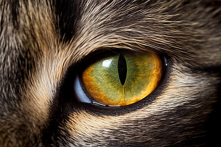 动物猫的眼睛图片