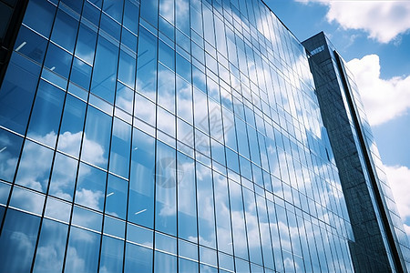 企业建筑大楼的玻璃图片