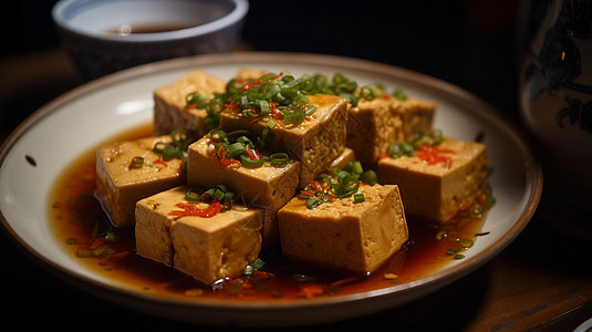 传统美食臭豆腐图片