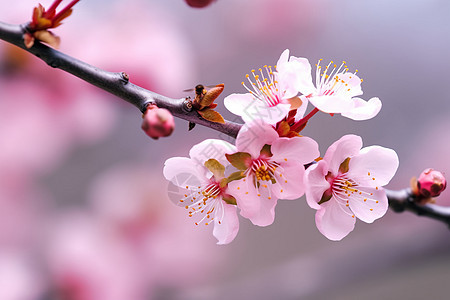 春天鲜花开满枝头图片