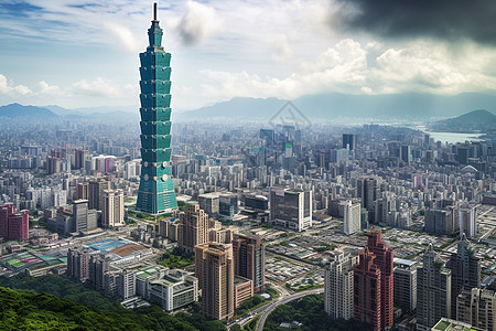 台北现代建筑物图片