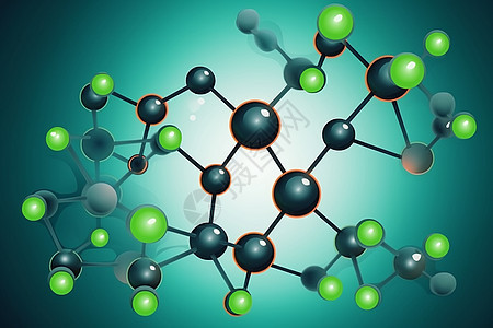 分子结构的插图图片