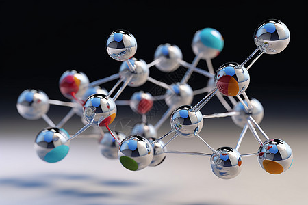医疗分子模型描述设计图片