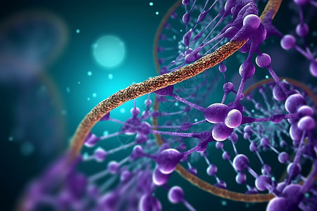 dna链病毒细胞图片