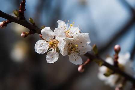 美丽的杏花图片