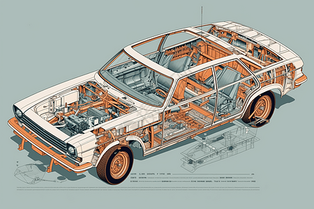 汽车组装图片