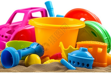 好看的儿童沙滩玩具图片